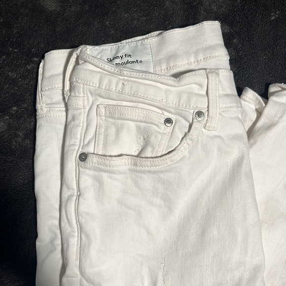Mens H&M White Skinny Jeans - Picture 2 of 2